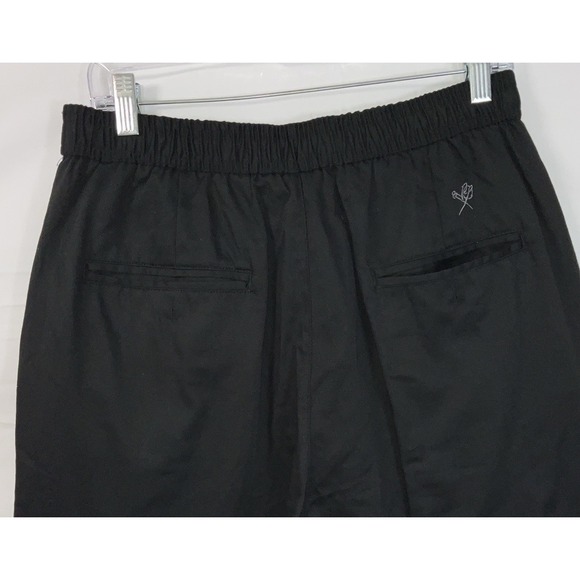 NWT Men's Pembrook Comfort Collection Elastic Waist Dress Pants Black Large - Picture 5 of 7